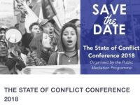 The State of Conflict Conference 2018